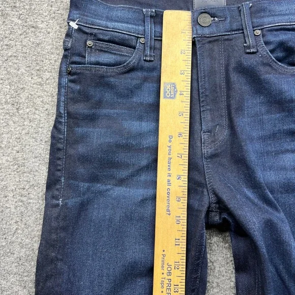 Mother Jeans Womens 25 Blue The Mid Rise Dazzler Ankle Now Or Never 1686-625 - Picture 3 of 16